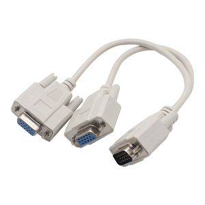 Câble séparateur VGA mâle vers double VGA femelle 1 PC vers 2 moniteurs VGA <span class=keywords><strong>SVGA</strong></span> Affichage sur le même écran - Product Image 3