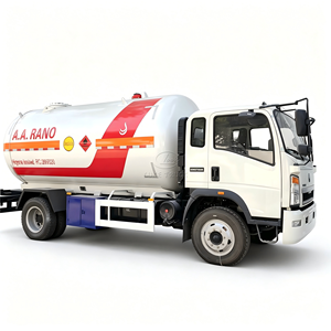 Precio con Descuento, Camión Cisterna de GLP Howo 4x2, Vehículo con Tanque de Gas Móvil de 15m3, en Stock - Product Image 1