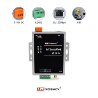 Convertidor Serial Mqtt Tcp Ip Iot Modbus Gateway WiFi Transparente RS232 RS485 a Servidor de Dispositivo Ethernet