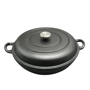 Cazuela de hierro fundido con tapa - Product Image 1