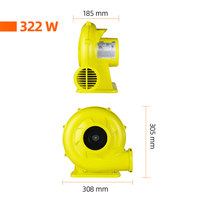 Souffleur électrique gonflable pour château gonflable, toboggan aquatique, danseur gonflable et tente gonflable