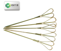 Cocktail Picks Bambou Hawaii Fruits Cure-dents Boissons Alimentaire Brochette Bâtons pour Tropical Été Fête D'anniversaire Faveur