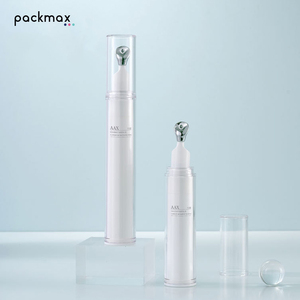 Botellas recargables para muestras cosméticas de 5ml/10ml/15ml, botella de esencia para ojos de doble capa de 12ml con punta de masaje. - Product Image 2