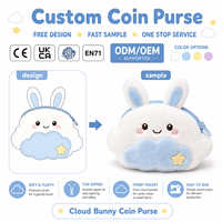 Sac à dos en peluche personnalisé OEM en gros certifié CE, mini sac à dos unisexe mignon en forme de fraise, pochette de rangement quotidienne pour pièces de monnaie