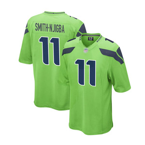 Beste kwaliteit Seattle jersey voor heren, op maat gemaakte American football shirts, gestikt en geborduurd, sportkleding met logo's, throwback - Product Image 3