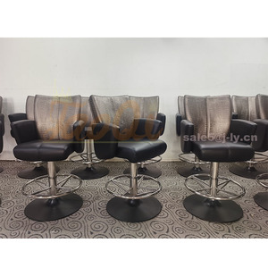 Silla de Casino de lujo K1047, reposabrazos, taburete de Bar <span class=keywords><strong>VIP</strong></span>, giratorio, altura ajustable, ranura para Club de póquer, ruleta, sillas de Bar para juegos - Product Image 2