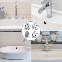 Jutye baño lavabo decoración cubierta desbordamiento agujero tapón fregadero tapón