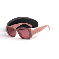 Sonnenbrille Mit Logo luxe rétro lunettes de soleil petit cadre carré rectangulaire Pc unisexe Uv400 lentilles optiques lunettes de soleil