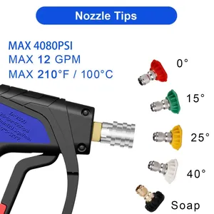 Pistola de Agua a Presión Nilfisk <span class=keywords><strong>Parkside</strong></span> con Conector para Manguera de Limpieza de Autos, <span class=keywords><strong>Herramientas</strong></span> de Limpieza Eficientes - Product Image 3
