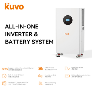 Sistema de Almacenamiento de Energía Solar KUVO Todo en Uno de 3.6KW 8KWH para Hogar, Industria y Comercio, en Contenedor/Gabinete - Product Image 2