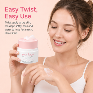 Produit coréen tendance pour le démaquillage, soin hydratant pour peaux sèches, formule au collagène, facile à utiliser, baume nettoyant au collagène pour femmes - Product Image 6