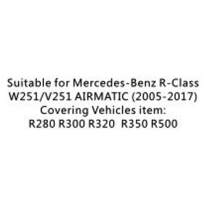 Amortisseur pneumatique 2005-2017, suspension pneumatique, arrière gauche/droite avec ADS, compatible avec Mercedes Benz Classe R W251 V251 - Product Image 4