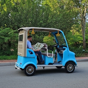 Carrito de Golf Eléctrico Holladay de 1500W, 35km/h, 4 Plazas, con Techo y Parabrisas, para Adultos, Resorts y Vecinados, Quadriciclo - Product Image 2