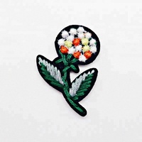 Patch en tissu thermocollant brodé à la machine, forme ronde mignonne, dessin animé, pour vêtements, chapeaux et sacs, décoration DIY