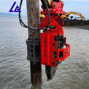 Harga rendah 6-8 m lembar Lateral tumpukan vibro palu Side-mount lembaran tumpukan <span class=keywords><strong>driver</strong></span> - Product Image 2