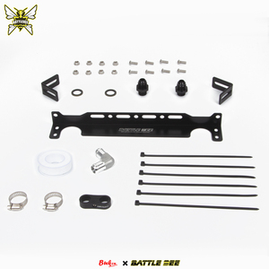 Kit refroidisseur d'huile moteur pour VOLVO 2022 + XC60 XC90 <span class=keywords><strong>S60</strong></span> S90 V60 V90 <span class=keywords><strong>B3</strong></span> B4 B5 2.0T en alliage d'aluminium BATTLEBEE BB-OCK-130 - Product Image 3