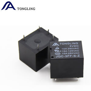 TONGLING JQC-3FF SRD PCB T73 5V 5-Pin DC kaynaklı güç röleleri 10A 2 amper üzerinde PCB için küçük - Product Image 6