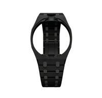 Bracelet de montre en silicone tendance, respirant et étanche, avec boucle ardillon, longueur et taille personnalisables
