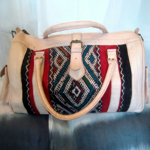 Sac de voyage en cuir haut de gamme - Product Image 1