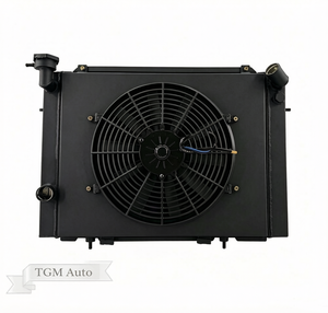 Cooling System Full Aluminum Water Tank Cppling Radiator with Fan Shroud for Holden Commodore VB <strong>VC</strong> VH <strong>VK</strong> V8 1979-1986 - Product Image 1