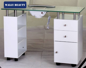 Table de salon de manucure professionnelle avec dépoussiéreur intégré-Station de manucure et pédicure réglable pour les techniciens des ongles - Product Image 4