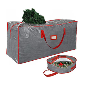 Bolsa de Regalo Impermeable para Árbol de Navidad, Apta para Árboles de hasta 9 Pies de Altura, Contenedor de Almacenamiento Navideño con Asas - Product Image 5