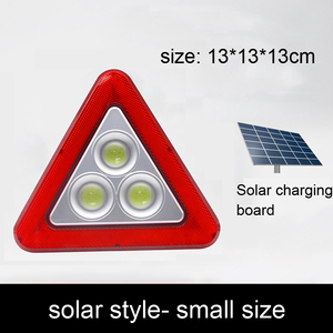 Hot Selling Solar Outdoor Camping Car Emergency <strong>Traffic</strong> <strong>Triangle</strong> LED <strong>Flashing</strong> Light - Product Image 6