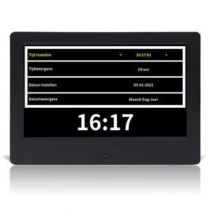 7-inch treo tường Android Máy tính bảng nhà Khung ảnh kỹ thuật số lịch MP3 âm thanh AVI video với danh sách việc cần làm đồng hồ ở định dạng <span class=keywords><strong>AV</strong></span> - Product Image 5