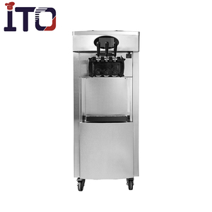 Sản Phẩm Hàng Đầu Nhà Máy Ba Hương Vị Hot Bán Cầu Vồng Mềm Phục Vụ Kem Máy - Product Image 1