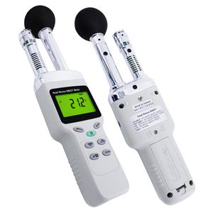 Medidor de Estrés Térmico Industrial WBGT, Monitor de Seguridad Ambiental Profesional, 50 Registros de Datos, Sensor de Alta Sensibilidad, Alarma - Product Image 1