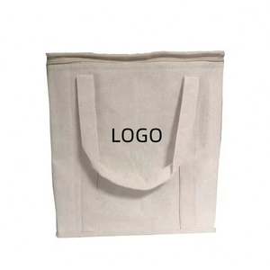 Sac isotherme personnalisé avec logo, sac isotherme réutilisable, idéal pour le déjeuner portable, les pique-niques et le rangement des courses - Product Image 4