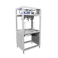 Machine de remplissage pour bouteilles en verre, 4 têtes pour boissons carbonées, soda, flux, bière