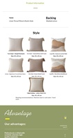 Housse de coussin carrée 45x45 anti-plis à rayures géométriques, avec pompons tissés, style moderne et minimaliste, pour canapé de salon et maison d'hôtes