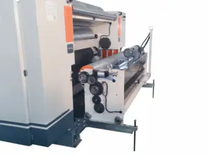 Máquina de corrugación de papel sin dedos de alta velocidad de casete de 320 1600 ancho