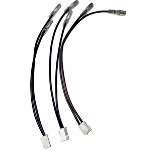 Conector JST VHR-2N VH de 3.96 mm de paso, 2 pines, a terminal hembra recto aislado 187 con bloqueo, ensamblaje de cable eléctrico - Product Image 1