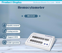 Hémocytomètre portable Biobase Chine, analyseur de laboratoire, compteur d'hémocytomètre, prix de l'hémocytomètre BK-CC10