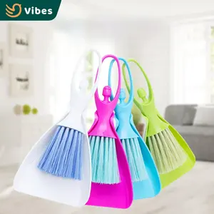 Fashion Multi Colors Pet Cleaning Grooming Products Small Animal Cage Pet Cleaning Brush Dustpan Tools