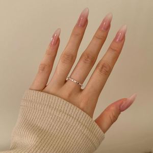 Dylam Charm Fashion Jewelry Manufacturer <b>Sterling</b> <b>Silver</b> Colorful 5A Cubic Zirconia Open <b>Adjustable</b> Rainbow <b>Rings</b> for Women - Product Image 3