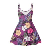Robes d'été personnalisables pour femmes, impression à la demande, design photo sur mesure, robe de plage sans manches ajustable, robe évasée style swing