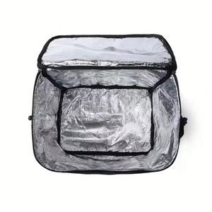 Sac Isotherme de Plage Noir Imperméable pour Pique-nique, Glacière Souple Thermique pour Livraison de Repas, Idéal pour le Camping et les Activités de Plein Air – Meilleure Vente - Product Image 3