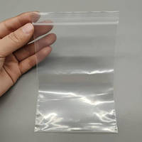 Emballage imprimé sac pe sac en plastique transparent sacs en plastique à joint auto-adhésif
