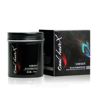Pâte à cheveux de marque privée OEM/ODM sans alcool, sculpture meilleure mode, cire à cheveux/argile mate pour hommes