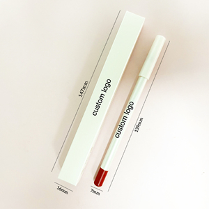 Delineador de labios mate Etiqueta privada Delineador de labios y lápiz labial Marrón Bude White Body Vegan Lipliner Impermeable - Product Image 4