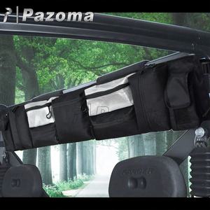 Noir étanche Roll Cage organisateur sac de rangement multi-poches pour Yamaha Kawasaki <span class=keywords><strong>Honda</strong></span> Polaris RZR Ranger UTV 2002-2014 - Product Image 6