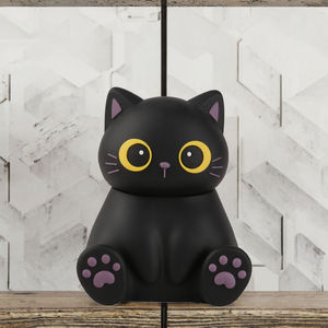 Support de téléphone Black Cat avec haut-parleur sans fil et éclairage LED RGB 5.2, longue autonomie de la batterie - Idéal pour le home cinéma, les fêtes et l'extérieur - Product Image 2