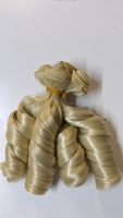 Extensions de cheveux synthétiques 4X French Curl à clipser avec closure, résistantes à la chaleur, multicolores, double trame, SHAROPUL