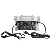 LYYX900F 72V10A Chargeur de batterie étanche 72V 10A Chargeur de batterie au plomb avec connecteur XT90 110VAC 220VAC