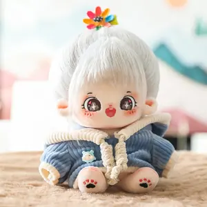 工厂OEM定制毛绒玩具新设计Kpop偶像20厘米可爱Plushie