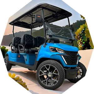 รถกอล์ฟ150A ไฟฟ้ากระแสสลับ4 + 2ที่นั่งรีโมท6คนรถกอล์ฟไฟฟ้าขนาดเล็กถูกกฎหมายตามท้องถนน - Product Image 6