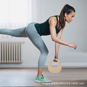 <span class=keywords><strong>Kettlebell</strong></span> souple de 10 lb pour femmes et hommes, poignée antidérapante, <span class=keywords><strong>kettlebell</strong></span> adaptée au sol, entraînement de force à domicile - Product Image 2